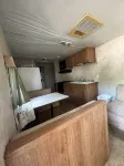 Camper located in the heart of Burr Oak State Park