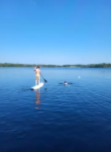 Morning Glory on the Lake: Escape to Serenity