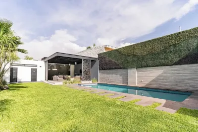 Casa Familiar con Alberca Privada Climatizada Hotels near Coppel Mercado Del Mar