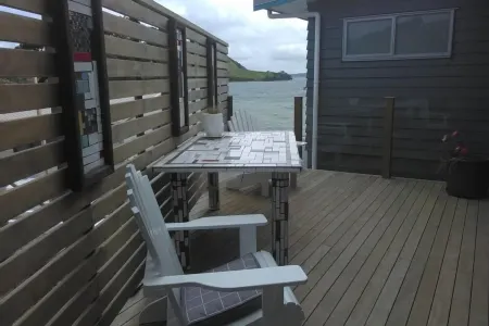 "Beside The SeaMore than an apartment! Absolute waterfront. Swim steps away.