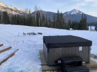 Field of Dreams, the brand new log cabin retreat w/ spectacular mountains views!