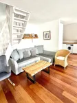 Modern vacation apartment with Baltic Sea view and balcony for 6 people