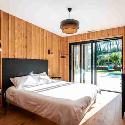 Magnificent wooden Villa Golf Biscarrosse with swimming pool Rooms