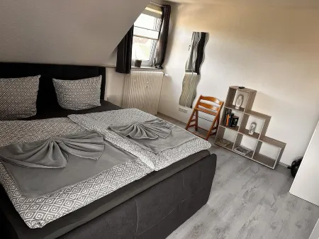 Cozy vacation apartment with a view of the Harz Mountains, near the center of Bad Harzburg