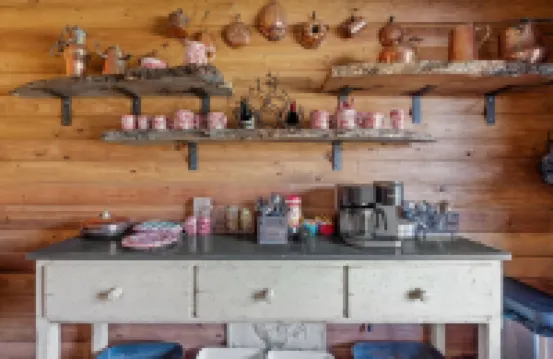 Guadalupe Bluff Log Cabin 4 Bedroom Home by Redawning