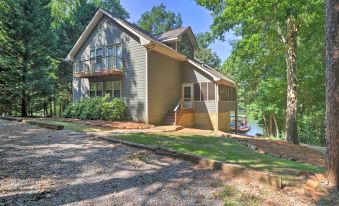 Lakefront Jacksons' Gap Home w/ Deck, Dock & Views