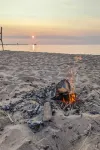 Ontonagon Home w/ Fire Pit - Steps to Beach!