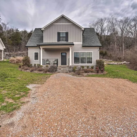 Wooded Escape w/ Beautiful Backyard + Mtn Views!
