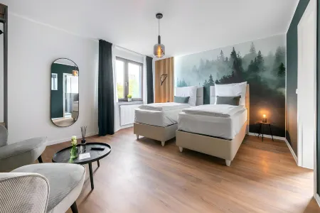 Hotel Zweite Heimat Nürburg Отели в г. Вельхерат