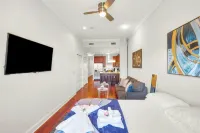 Rooftop Pool and Modern Amenities - Charming Studio Retreat