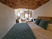 Los Andenes Falcon (cave house in the surroundings of Risco Caido, UNESCO heritage)