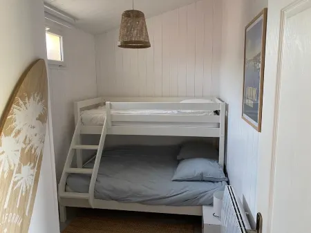 House Arcachon basin near beach cycle path