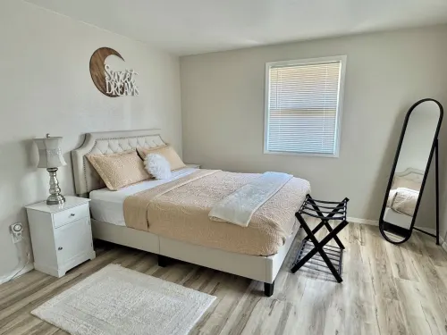 Newly Renovated 3 bedrooms w/ 5 beds, 2 bath home w/ convenience to everything.