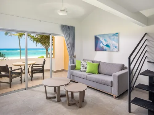 Ocean front Penthouse Loft located in Cabarete's world-famous kitesurfing spot.