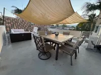 Cheerful 6-Bedroom Villa by the sea with hot tub