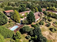 Charming historic barn with pool