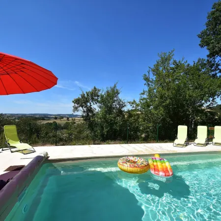 Apartment in Cuzy with Heated Pool