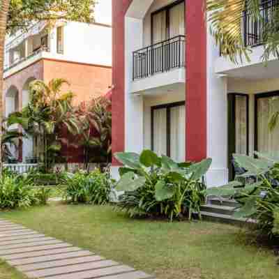 Serene 2BHK w Pool Near Candolim Beach Sbg-307 Hotel Exterior
