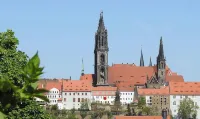 View of the old town from the castle hill
