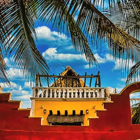 Beachfront Palapa in El Cuyo, Best Views