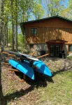 Beautiful log cabin on the Pendleton Creek! - Alojamientos