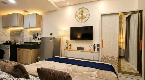 Cozy Studio at Transpark Cibubur Apartment - Kitchens