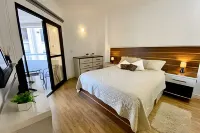 SHB Moderno e Sofisticado Frente a Praia - balcon