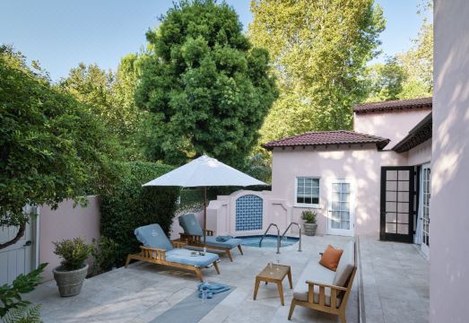 호텔 벨 에어의 고급스러운 스파 내부