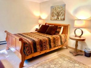O1 Slopeside Bretton Woods Cottage with AC Large Patio and Private Yard Walk to Slopes