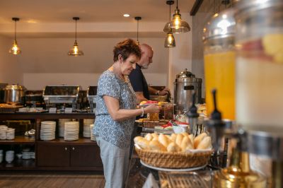 レストラン ホアンニョックコチンチンホテルの写真