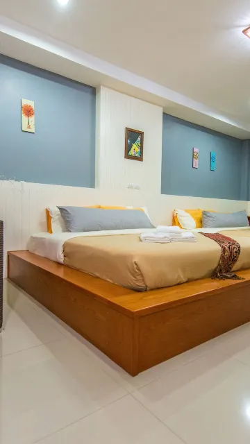 ห้องดีลักซ์ 4 ที่นอน