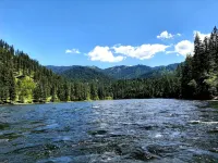 Rivers Bend Cabin<Br>Across from Clearwater <Br>River