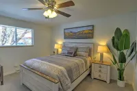 Cozy Mountain Home w/ NEW Hot Tub, Firepit & Deck w/ Views, 5 Mi. 2 Pools!