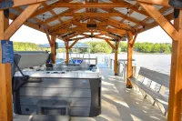 Blue Heron Haven on High Rock Lake - Hot Tub on Dock- Lakeside Firepit & Arcade!