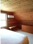 Log Cabin in Farm Country Setting