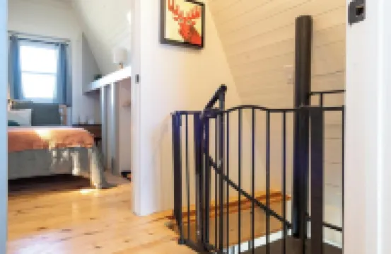 Stylish & Cozy A-Frame Escape! Dogs OK, 45m to Breck, 30m to BV, Stargazing!