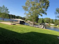 Lake front home in secluded neighborhood mins away f/ boat launch and amenities.