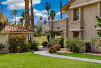 Light, Bright Palm Springs Private Condo Villa. 7 Night Minimum. Pool, Hot Tub, Отели рядом с Аэропорт Международный Палм-Спрингс