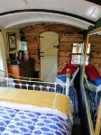 Romantic Railway Carriage in 2 acres!! By coast path, short walk to beach/pub 😎