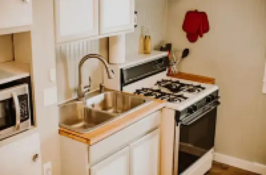 Vintage shotgun home with modern updates