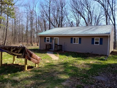 Beautiful location in the secluded woods