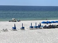 Searenity Now! in Carillon, w/6 seat golf cart, 3 Kg Bds, 4 Bch Chrs, & bch wlk