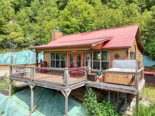 Rooster Ridge Studio - Mountain View - Hot Tub Hotels in Union County