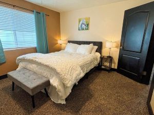 Spacious Open Living Space in This Beautiful Mother-in-Law Basement Apartment