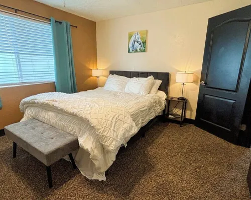 Spacious Open Living Space in This Beautiful Mother-in-Law Basement Apartment Hotels in Blanding