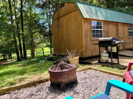 Sweet Vintage Camper in a Fun Farm Setting
