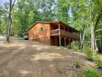 New Listing! Mountain Cabin Getaway with a Fire Pit, High Speed Internet, Dog OK