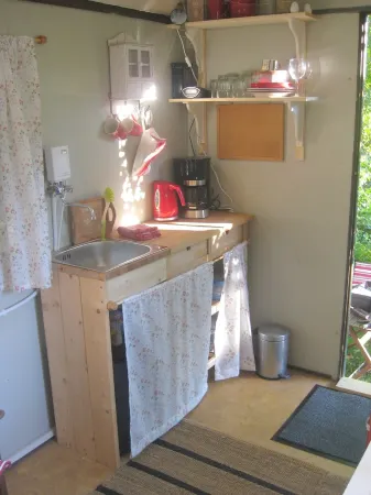 Comfortably developed and fully equipped trailer on the North Sea Отели в г. Крумхёрн