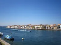 IN THE TYPICAL DISTRICT OF POINTE COURTE IN SETE CITY BETWEEN SEA AND SKY
