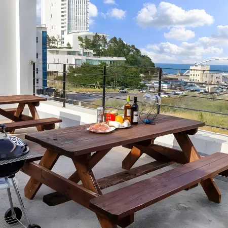 Gangneung Gyeongpodae S9 Beach Familyspa Отели рядом с достопримечательностью «Пляж Канмун»
